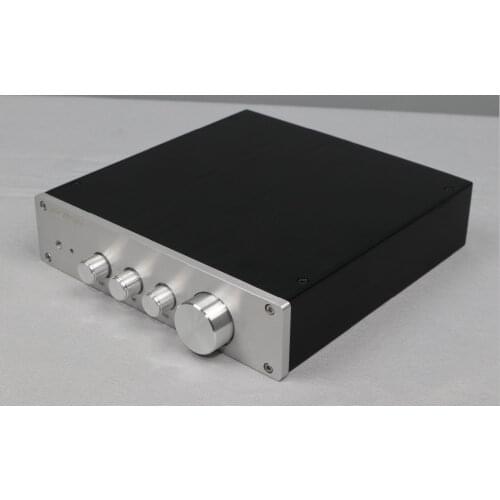 2021 NEW On Sale Diy Box All Aluminum Profile Luxury Chassis Power Amplifier Chassis 2104 Diy Case