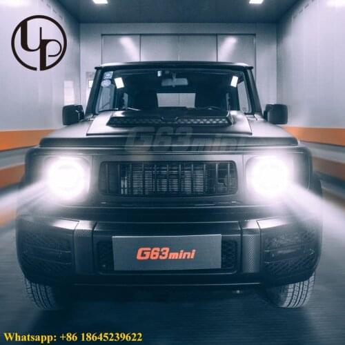 Pp material Jimny to G63 style body parts for JB74 upgrade g class 2020y design bonnet fenders car bumpers