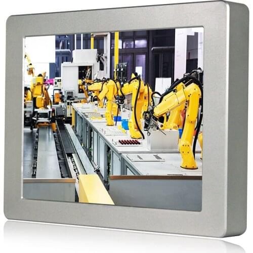 12" industrial panel pc resistive touch J1900 aluminum alloy full sealed IP68 waterproof for windows