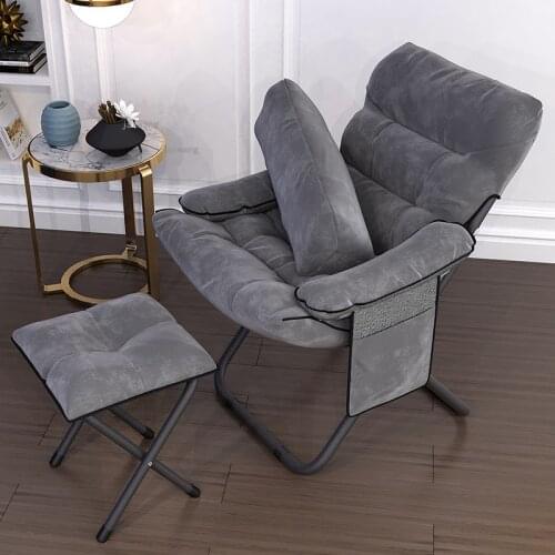 Foldable Living Room Home Furniture Lazy Sofas Creative Balcony Small Apartment Lounge Chairs Tatami Dormitory Single Back Sofa