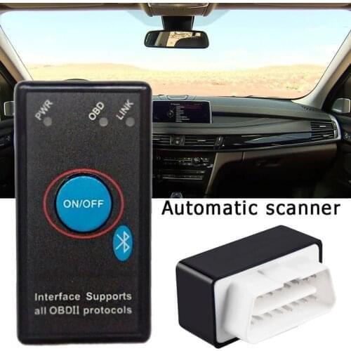 Super Mini Elm327 Bluetooth OBD2 V1.5 Elm 327V 1.5 OBD 2 auto diagnostic-tool scanner Elm-327 OBDII Auto adapter diagnostic tool