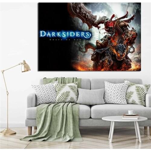Darksiders Wrath Of War Wall Art Canvas Posters Prints Painting Wall Pictures For Bedroom Modern Home Decor Accessories Artwork