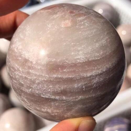 1PC60-70MM Natural Melaleuca Crystal Ball, Energy Healing Mineral Stone And Home Decoration