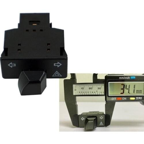 1Pc Motorcycle-Turn-Light Start-Switch Double flash switch Scooter Moped Emergency-Button Honda 34mm