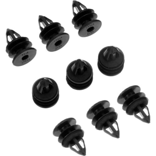 20x Car Door Interior Trim Panel Clips Auto Fastener 11mm Hole Retainers Plastic Rivets For Chevrolet Malibu Hummer H2 11519031