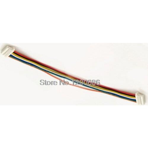 1.0 pitch double-headed terminal wire 8CM long SH1.0 7P The same direction connector wire harness