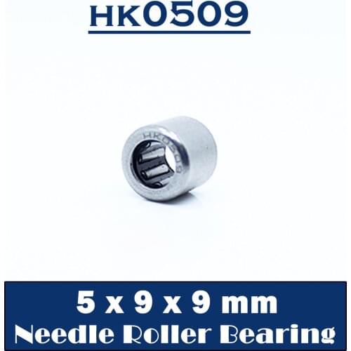 HK0509 Needle Bearings 5*9*9 mm ( 10 Pcs ) Drawn Cup Needle Roller Bearing HK050909 TLA59Z