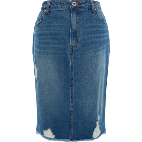 Incity Denim Skirts For Women
