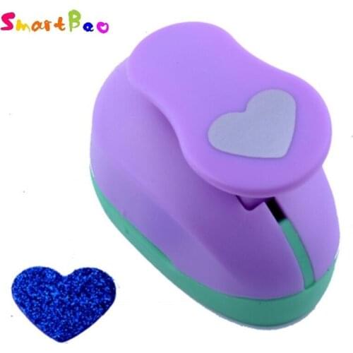 Small Heart Scrapbooking Scrapbook Craft Punch Furador Papel Scrapbook Coracao; Pattern width about: 15mm/0.6"