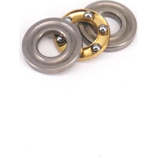 4x9x4mm Miniature Axial Ball Flat Washers Thrust Bearings 3-Parts ABEC-1