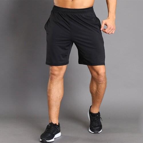 Men Shorts Sport Training Shorts Men Running Shorts Mans Gym Trunks Fitness Joggers Sweatpants Jumpers basketball Shorts Black