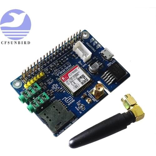 SIM800C GSM GPRS Module Quad-band Development Board with SMA Antenna Micro SIM Slot for Arduino Raspberry Pi