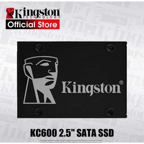Kingston NEW KC600 Internal Solid State Drive 256GB 512GB SATA 3 2.5 inch Hard Disk HD 3D TLC NAND 1024GB SSD For laptop