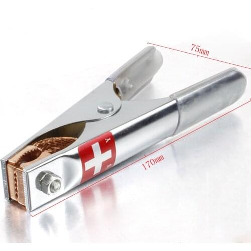 2pcs Car Battery Charger Clamp Clip Nickel Plating Truck Storage Auto Charger Battery Terminals Pure Cupper Connecto