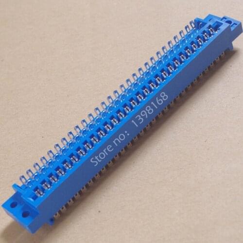 2PCS/LOT 28Pin Blue Female Jamma Connector for Coin Operated Arcade Game Machine/ Arcade DIY kits Parts JAMMA MAME