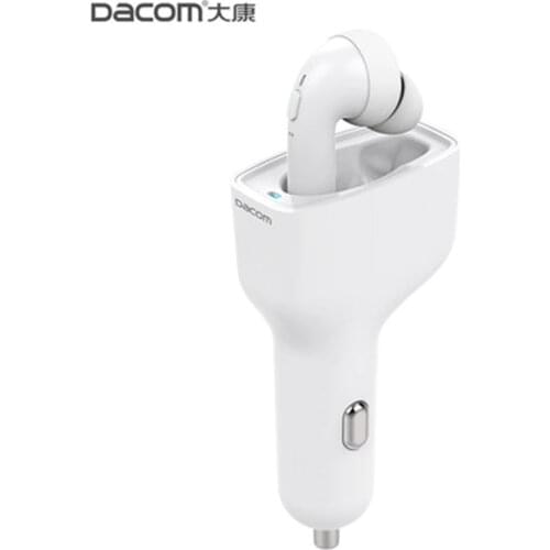 2017 DACOM 7 Carkit Bluetooth 4.1 Earphone Mini Bluetooth Car Headset Handsfree Wireless Headphone for iPhone 7 7S/Samsung