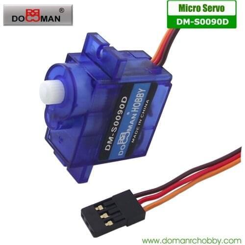 360 degree continuous rotation 10pcs/lot DM-S0090D-R 9g/0.08s/1.6kg.cm digital servo for robot and UAV