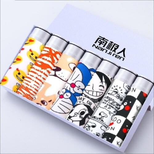 7PCS/Lot MenS Underwear MenS Boxer Comfortable And Breathable Cartoon Sexy Underwear Men Panties Solid Shorts Brand Pouch