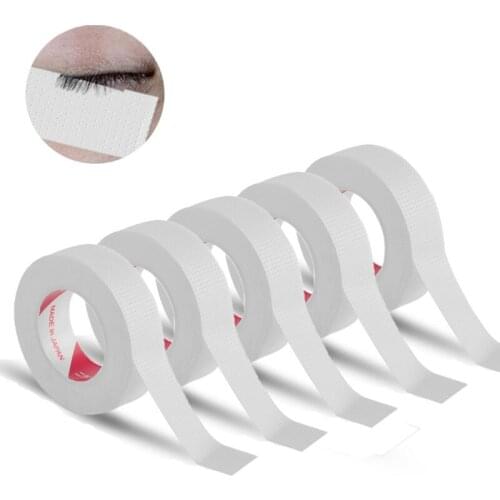 5Rolls 900cm Eyelash Extension Lint Free Eye Pads Breathable Grafting False Eyelash Medical Tape Under Eye Patches
