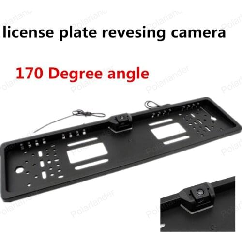 Big sale 170 Reverse Parking Camera Degree angle License Plate Frame Car Auto Rear View Camera