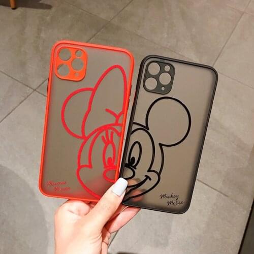 Disney original for iPhone 7/8/Plus X/XS/XR/XS Max 11/11 Pro / 11Max/12/12pro/12min12promax Minnie Mickey Phone Case