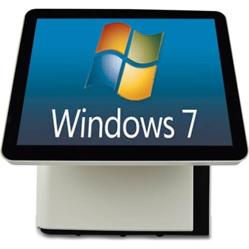 Cash Register High quality POS system for retailers 15+15 inch dual screen POS machine Point of Sales fanless