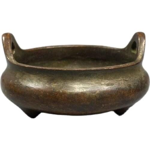 Chinese Old Copper Collection Pure Copper Incense burner