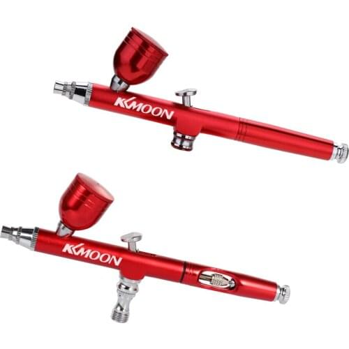 KKmoon Portable Mini Spray Pen Air Compressor Set for Art Painting Tattoo Craft Cake Spray Model Beautiful Airbrush Kits