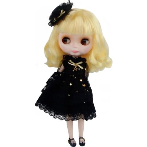 Neo Blyth Doll Customized NBL Shiny Face,1/6 OB24 BJD Ball Jointed Doll Custom Blyth Dolls for Girl, Gift for Collection