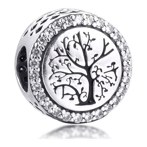 Fits for Pandora Charms Bracelets Grandma Beads 100% 925 Sterling Silver Jewelry Free Shipping