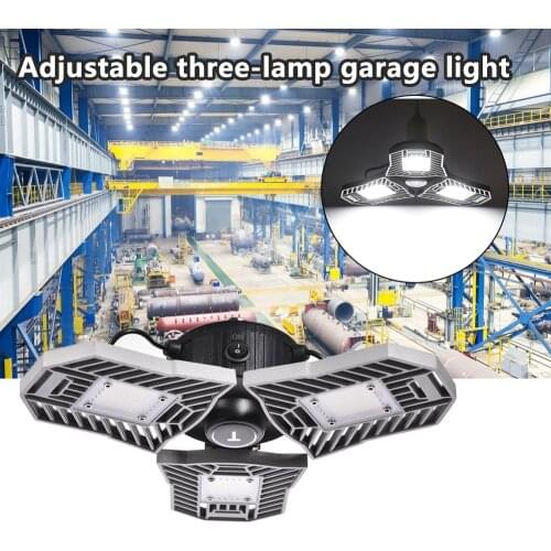 60W E27 UFO Deform Industrial Lamp Radar sensor Led High Bay Light 85-265V Led Garage Lighting Workshop Parking Warehouse Lights