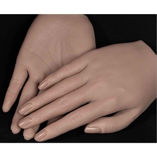 Real Inverted Hand Maniqui Simulation Hand Mannequin Silicone Hand Model Medical Teaching