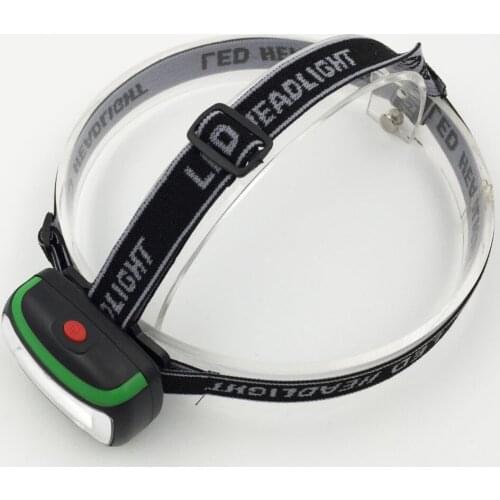 Waterproof 3 Modes LED Mini COB Headlight Fishing Outdoor Camping Riding Light Rotate Headlamp Drop Shipping 3 Colors,Use 3*AAA