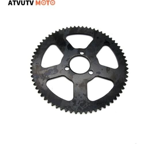 25H 29mm 68T Rear Chain Sprocket For 2 Stroke 47cc 49cc Engine Chinese Pocket Bike Mini ATV Quad 4 Wheeler Scooter