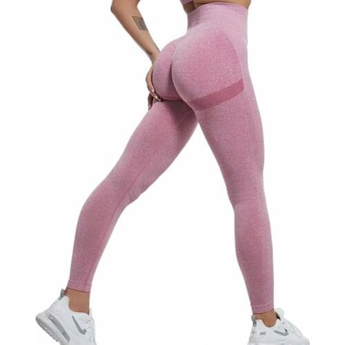 Hot Women High Waist Leggings For Fitness Ladies Sexy Bubble Butt Gym Sports Workout Leggings Push Up Fitness Female Leggins