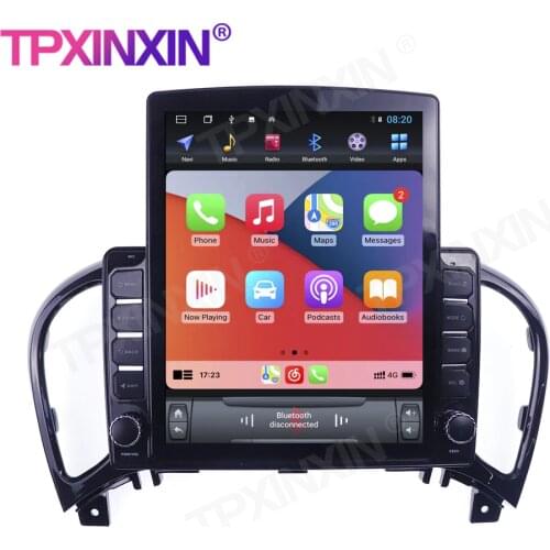 For Nissan Juke 2011-2016 Tesla Screen Android 10.0 GPS Car Multimedia Player Headunit Audio Radio Navigtion Wireless Carplay