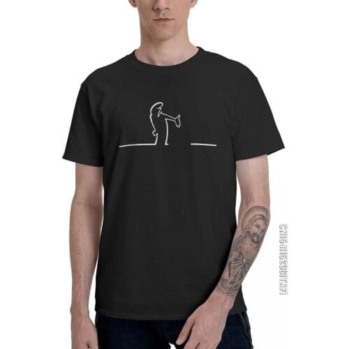 La Linea T-Shirts For Men Great Space Coaster Fashion Cotton Tee Shirt Crew Neck Classic Short Sleeve T Shirts Summer Tops