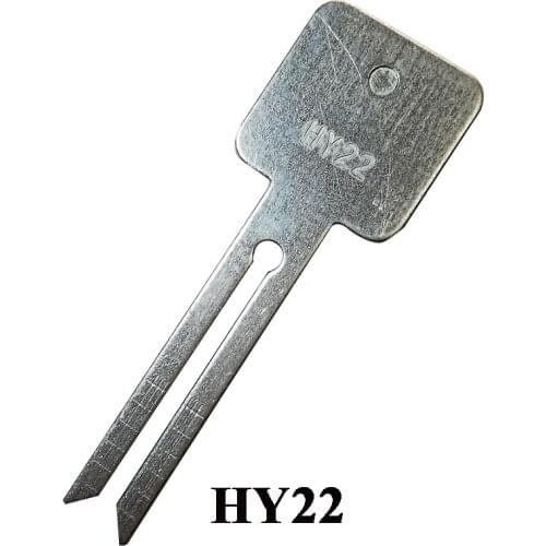 HY22 lishi key Engraved Line blank car key Key scale shearing teeth for 2 in 1 LiShi locksmith tools