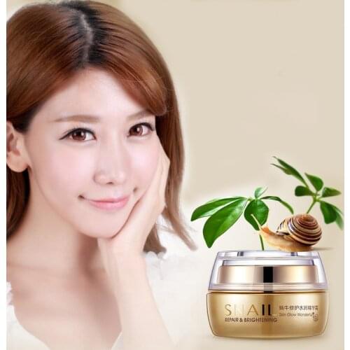 BIOAQUA Brand Snail Deep Nourishing Repair Facial Cream Anti-aging Anti Wrinkle Cream Beauty Miracle Glow Day & Night Cream