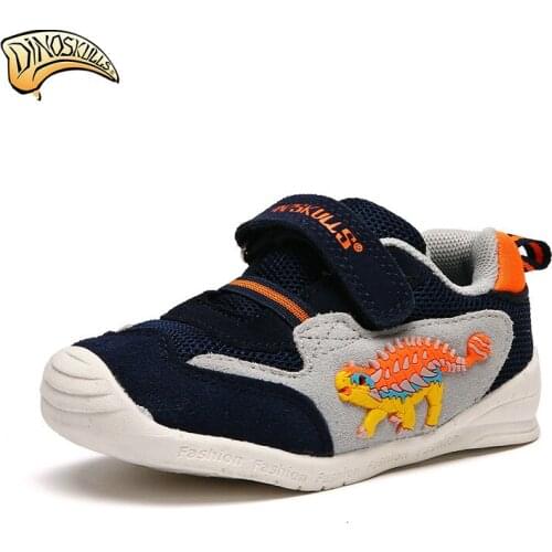 Children Casual Shoes Cartoon Dinosaur Boys Girls Sneakers Breathable Sport Shoes Kids Running Shoes Boys Sneakers
