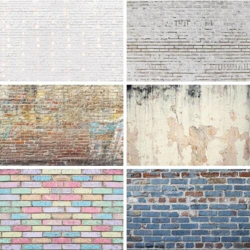 Laeacco White Brick Wall Shiny Spots Glitter Photography Backdrops Photo Backgrounds Baby Birthday Photophone Portrait Photocall