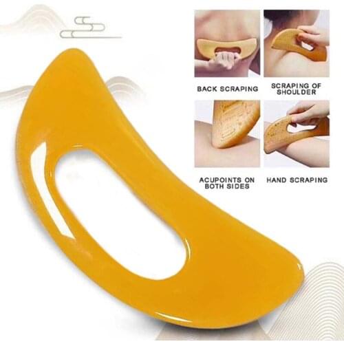 Facial Full Body Massage Board Tool Gua Sha Resin Scrappy Aping Massage Tool