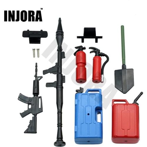 RC Car Decoration Tools Set Kit for 1:10 RC Rock Crawler & Monster Truck Axial SCX10 Wraith Yeti D90 D110 Traxxas TRX-4