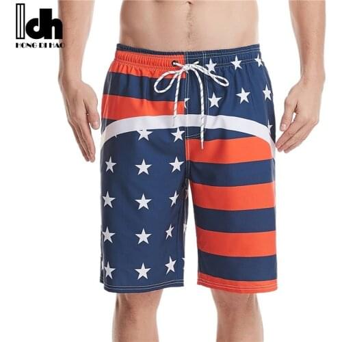 3D Printed Beach Shorts Men Swimwear Breathable Quick Dry Swimming Trunks Board Shorts Bathing Suit Swimsuit Maillot De Bain