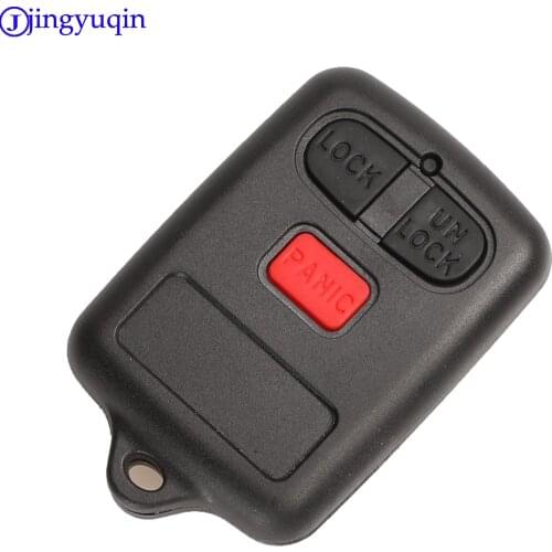 Jingyuqin 3B Remote Car Key Shell Fob For BYD For Toyota Blank Case