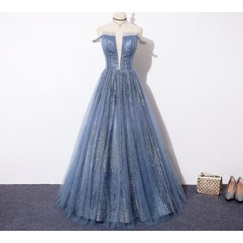 Wedding Dress 2021 New High-end Dinner Party Annual Party Evening Skirt Bridal Palace Style European And American Pettiskirt