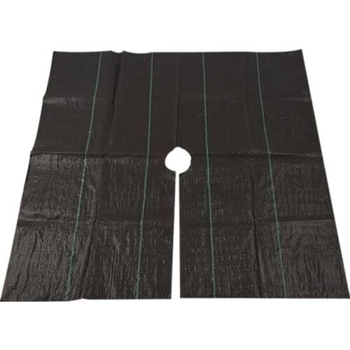 Weed Control Fabric With 4 PCS Garden Sod Staples Gardening Mat 3 Oz / 1 Yd2 Heavy Duty 1.5X1.5M Wide Uses Ground Cover