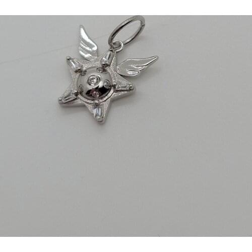 Japan Anime Sailor 925 Sterling Silver Charms Pendant DIY Jewelry Beads Accessories For Necklace Bracelet Earrings Women Gifts