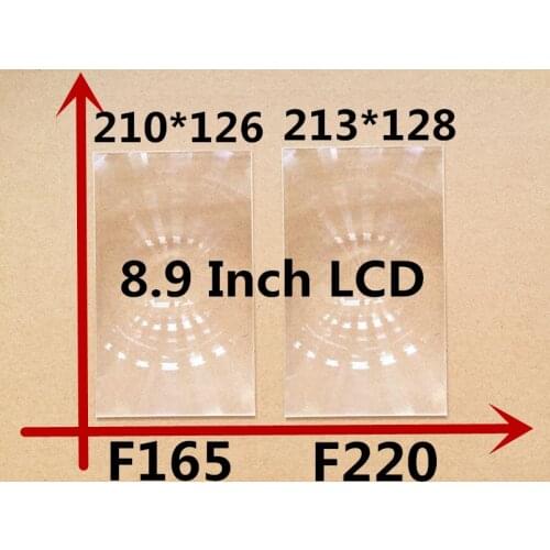 2pcs/set projector lens rectangle optical PMMA plastic fresnel lens for professional 8.9 inch diy projector kit lens