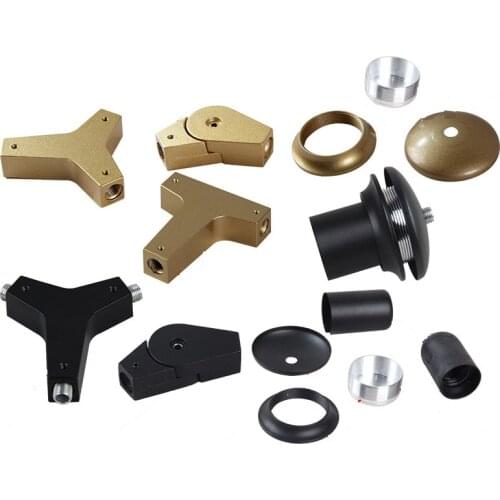 2pieces/lot Steering connector Y shaped "T" shaped connector for molecular pendant lamp DIY lighting hardware accessories